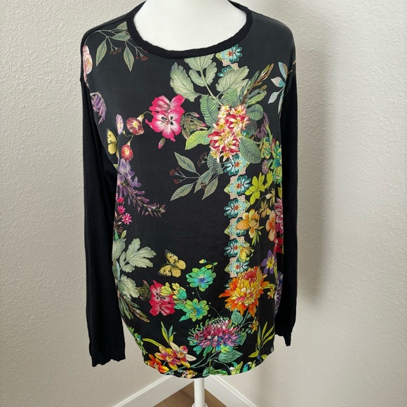 Johnny Was Sweaters Johnny Was Silk And Cashmere Lightweight